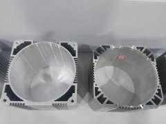 Aluminum motor shell housing manufacture