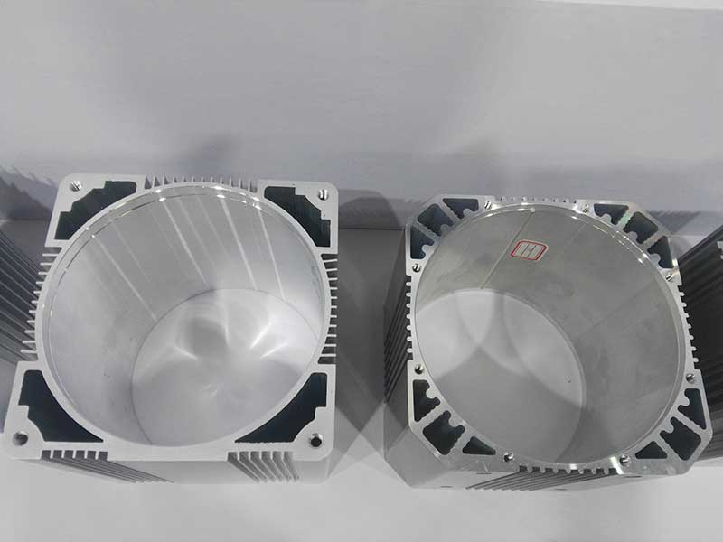 Aluminum alloy motor shell