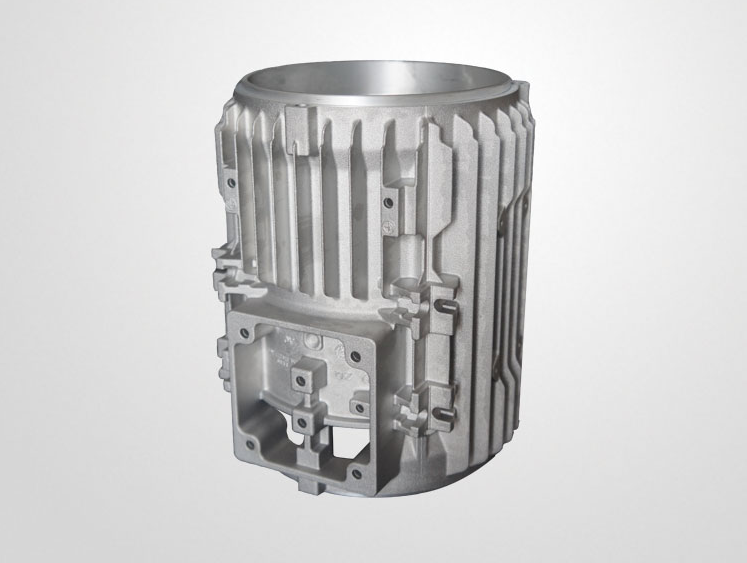 Die casting aluminum motor housing